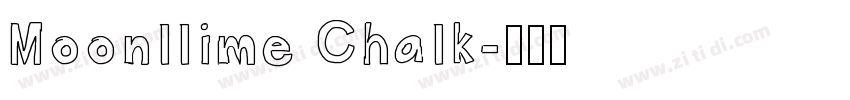 Moonllime Chalk字体转换